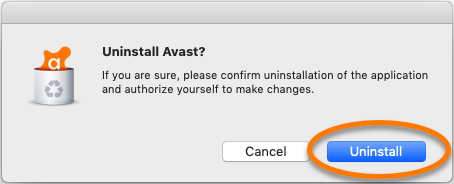 how do you uninstall avast for mac